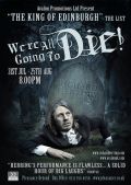 We're All Going To Die! Final Edinburgh poster